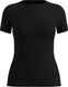 Odlo performance x-light base layer met korte mouwen - vrouwen - zwart - m