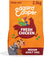 Edgard cooper adult hondenbrokken voor medium honden, verse kip, 2.5kg, graanvrij recept met natuurlijke ingrediënten, perfecte vezelbalans