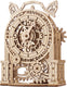 Ugears houten 3d model - vintage wekker