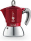 Bialetti moka induction rood percolator – 2 kops – 90 ml – geschikt voor inductie