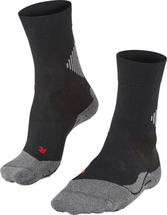 Falke 4grip stabilizing voor maximale snelheid functioneel materiaal sokken unisex zwart - maat 35-36