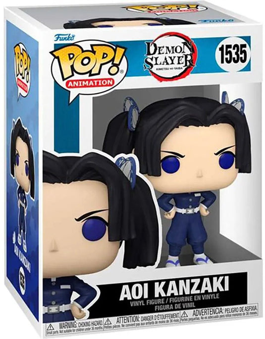 Funko demon slayer aoi kanzaki (chase editie beschikbaar!) vinyl figuur 1535 pop! meerkleurig