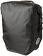 Agu clean shelter enkele fietstas - 100% waterdicht - click'ngo - rolltop - met reflectie - 17 liter - zwart