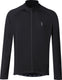 Bbb cycling transition lange mouwen fietsshirt heren en dames - 10-15 °c - mtb en wielrenshirt met 3 achterzakken - zwart