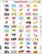 Larsen ouders en baby’s – puzzel – dieren – jonge dieren – educatieve legpuzzel voor kinderen – 40 stukjes – gemaakt in noorwegen – extra dikke 2,5 mm stukjes – tray met vaste rand