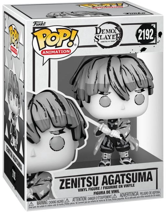 Funko demon slayer zenitsu agatsuma (pop! animation) vinylfiguur 2192 unisex pop! - neutraal - standard