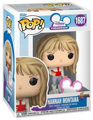 Funko pop! disney throwback: hannah montana - hannah montana with disney icon #1687