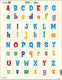 Larsen hoofdletters en kleine letters – puzzel – leren lezen – letters – educatieve legpuzzel voor kinderen – 26 stukjes – gemaakt in noorwegen – extra dikke 2,5 mm stukjes – tray met vaste rand