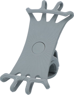 Dresco telefoonhouder fiets ez fit grijs