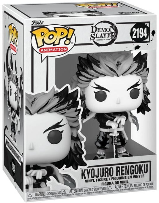 Funko demon slayer kyojuro rengoku (pop! animation) vinylfiguur 2194 unisex pop! - neutraal - standard