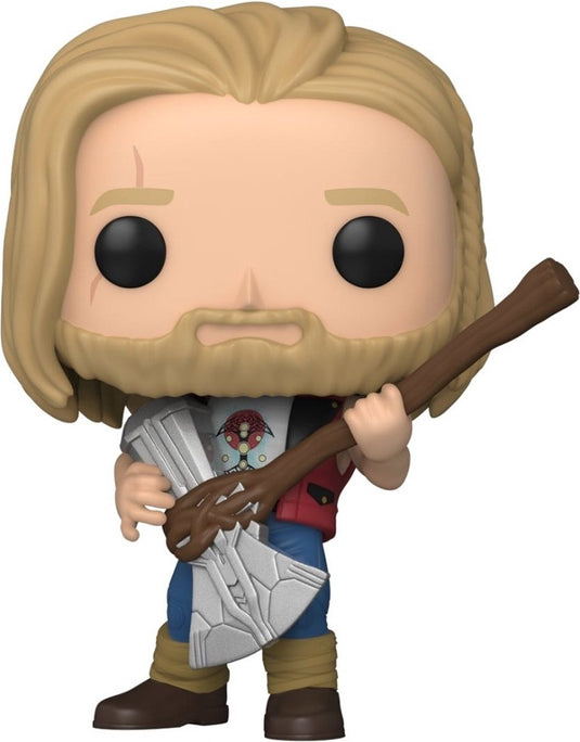 Funko thor - thor: love and thunder pop! marvel ravager thor 9 cm verzamelfiguur - multicolours