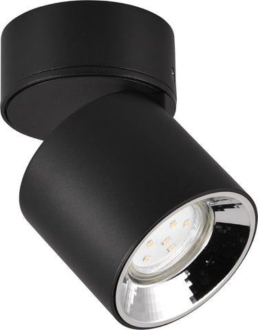 Trio guayana - plafondlamp - zwart mat - excl. 1x gu10 4,5w