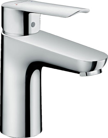 Hansgrohe logis e - wastafelmengkraan - ééngreeps bediening - met trekwaste - 100mm - chroom
