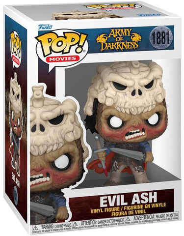 Funko army of darkness evil ash vinylfiguur 1881 unisex pop! - meerkleurig - standard
