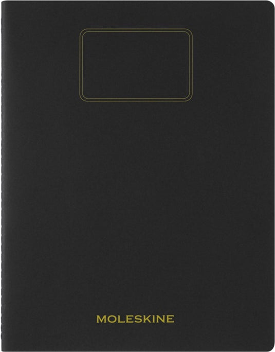 Moleskine schrift student xxl - zachte kraft - gelinieerd - zwart