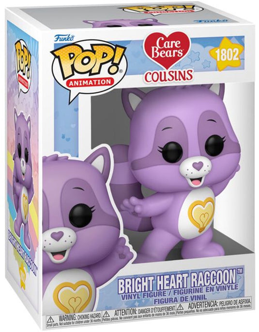 Funko die gummibärenbande bright heart raccoon vinylfiguur 1802 unisex pop! - meerkleurig - standard