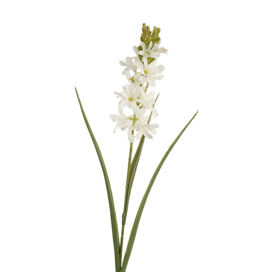 Roberts collection kunstbloem hyacint met gras crème 70cm
