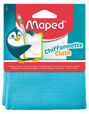 Quantore wisdoek maped microvezel 20x20cm blauw