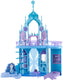 Mattel disney frozen elsa's ijspaleis – 5 speelplekken met glijbaan, balkon en olaf - 75 cm