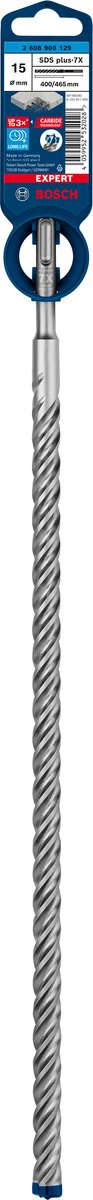Bosch expert sds plus-7x hamerboor 15 x 400 x 465 mm