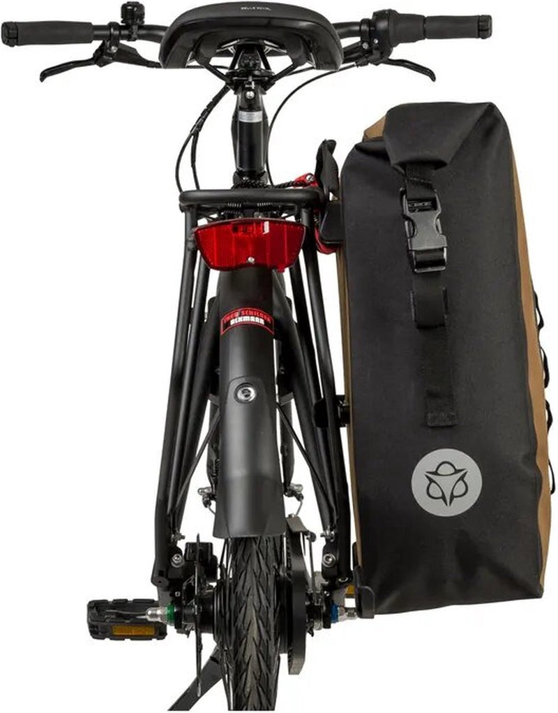 Load image into Gallery viewer, Agu clean enkele fietstas shelter click'ngo large brown
