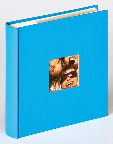 Walther me-116-u fun - memo insteekalbum - 200 foto's 13 x 18 cm - oceaanblauw