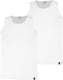 Puma heren everyday hemd - white - xxl - 2 paar
