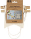 Creativ company wandbanner zwaluwstaartvorm 300gr licht naturel 2 stuks