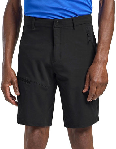 Jack wolfskin pico trail short heren - outdoorbroek - zwart