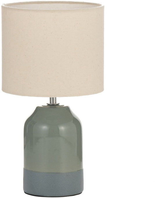 Pauleen led tafellamp sandy glow - e14 - max. 20w - woonkamer, slaapkamer eetkamer - crème groen