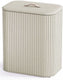 Joseph joseph tota trio luxe wasmand 3x30 liter bamboe - ecru
