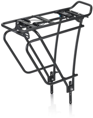 Xlc rp-r11 bagagedrager - carry more - aluminium - zwart - 26 tot 28 inch