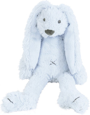 Happy horse konijn richie knuffel 28cm - blauw - baby knuffel