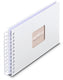 Hama spiraal fotoalbum - fine art - 24x17 - 50 pagina's - wit