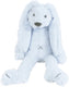 Happy horse konijn richie knuffel 28cm - blauw - baby knuffel