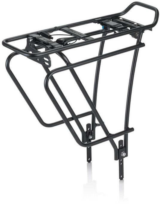 Xlc rp-r11 bagagedrager - carry more - aluminium - zwart - 26 tot 28 inch
