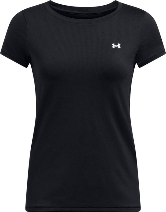 Under armour tech mesh short sleeve dames sportshirt - zwart