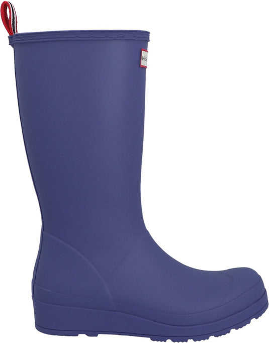Hunter play tall boot dames regenlaarzen - blauw