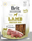 Brit jerky protein bar met lam voor honden 80g