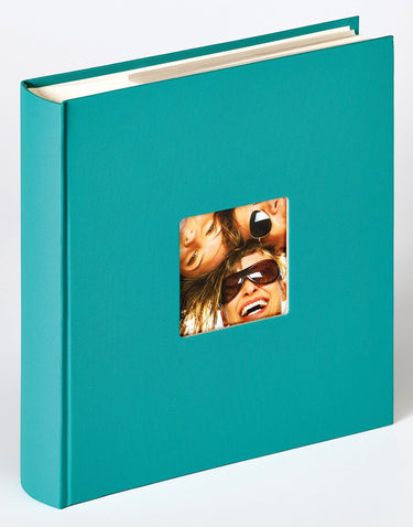 Walther me-116-k fun - memo insteekalbum - 200 foto's 13 x 18 cm - petrolgroen