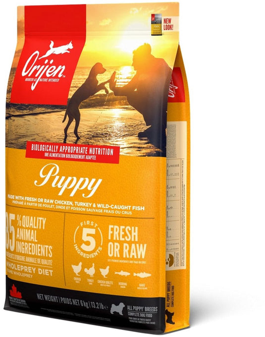 Orijen whole prey puppy kip kalkoen - hondenvoer - 6 kg