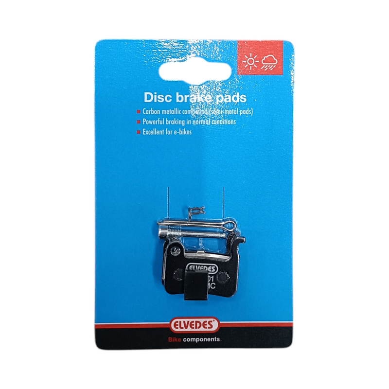 Load image into Gallery viewer, Elvedes qb0407a remblok schijfrem e-bike
