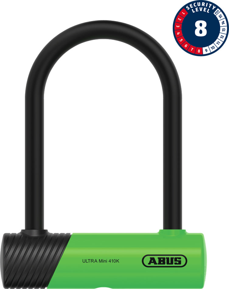Load image into Gallery viewer, Abus ultra mini 410k 150hb140 u-lock incl. sh bracket
