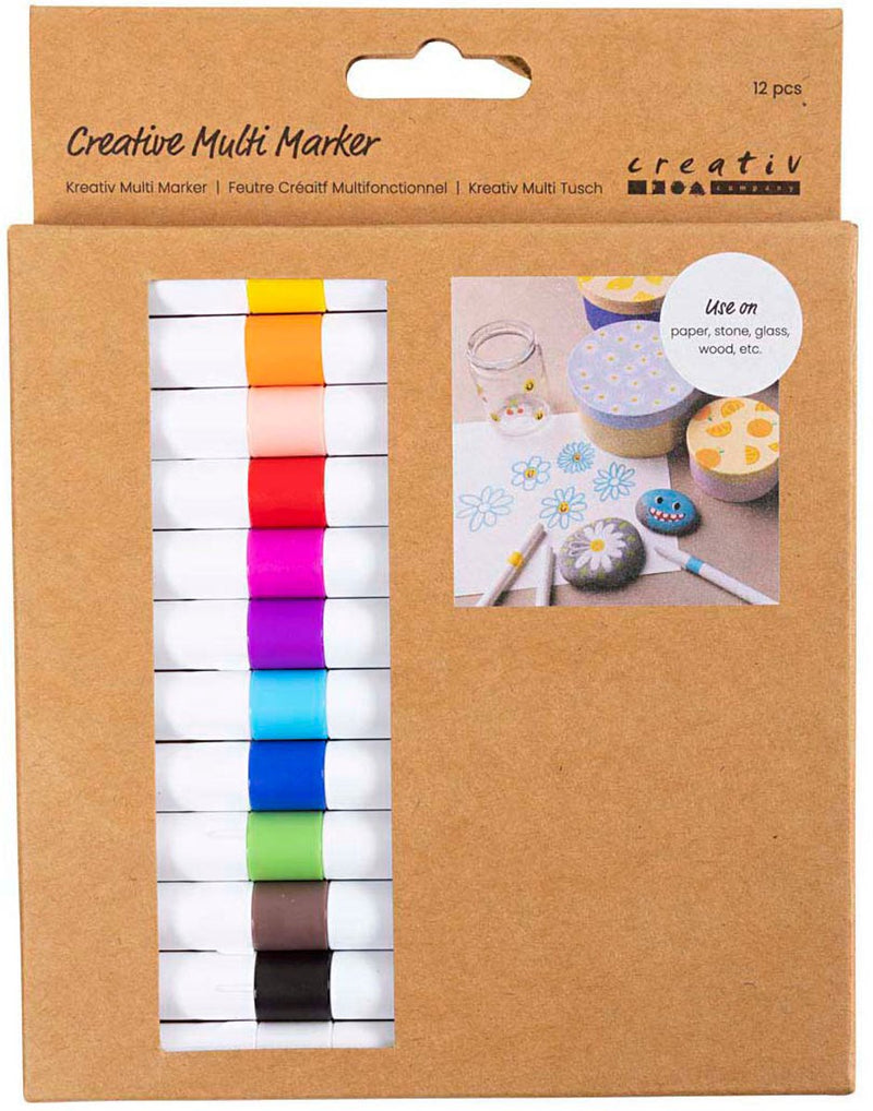 Load image into Gallery viewer, Creativ company creatieve multi stift 4mm diverse kleuren - 12st.
