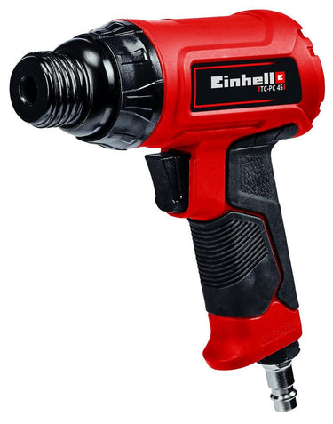 Einhell pneumatische hakbeitel tc-pc 45 set - 1.2 j - incl. 4-delige beitelset (120 mm) en naaldbikhamer