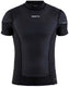 Craft active extreme x wind ss m heren thermoshirt - zwart - granite