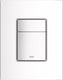 Grohe quickfixeven bedieningsplaat - wit