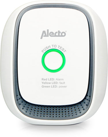 Alecto ga11 - gasmelder voor aardgas (methaan) - voldoet aan en50194 - alarm 70 db - testknop