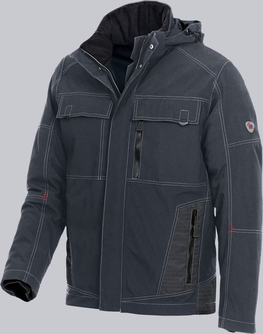 Bp - weerbestendige winterjas - antraciet - maat 2xl