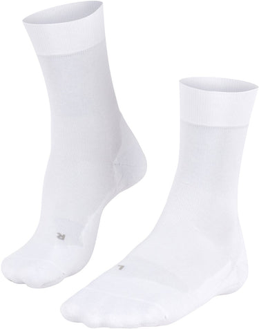Falke go2 anti-blaar katoen functioneel materiaal golfsokken heren wit - maat 39-41